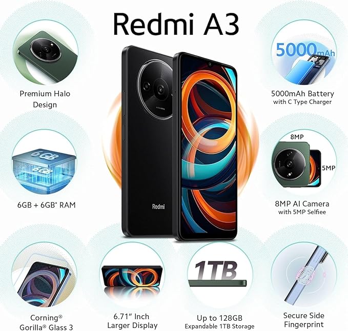 Xiaomi Redmi A3 3+64gb.